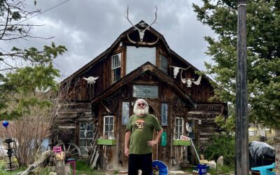 Greetings from the King of Upper Como, Colorado, one of the state’s favorite railroad ghost towns