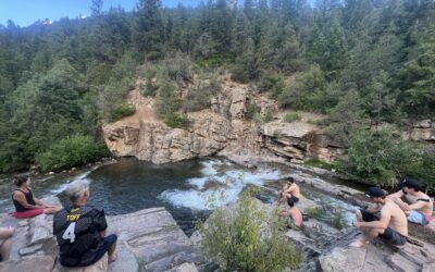River Swimming Hole and Natural Waterslide!