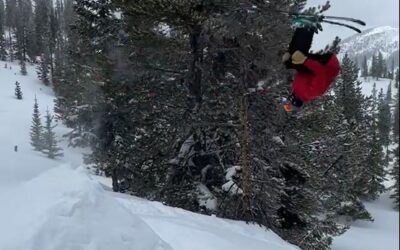 Back flip on Skis – Big Thanks to the Recent Storms at Monarch!